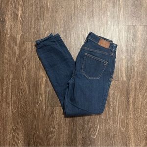 MADEWELL High Riser Skinny Womens Jeans Size 27 Dark Wash 27x26